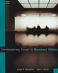 Contemporary Issues in Business Ethics by Joseph R. DesJardins and John J. McCall