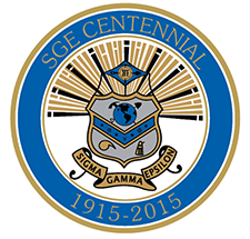 SGE centennial logo