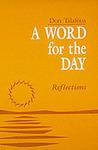 A Word for the Day: Reflections